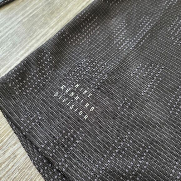 Nike Pinmacle Running Division Men's Jacket Water Repellent Black S Quarter Zip - Picture 3 of 15